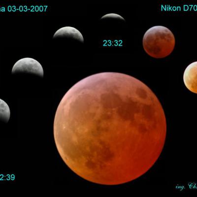 Eclisse di Luna 03 marzo 2007