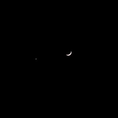 Congliunzione Luna Venere 31 Dicembre 2008